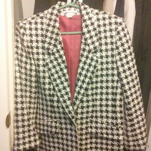 Houndstooth jacket
